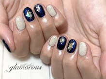 ネイルグラマラス 西新井店/《パラジェル》シェルデザイン