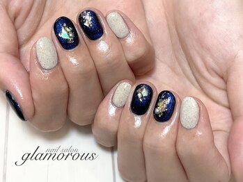 ネイルグラマラス 西新井店/《パラジェル》シェルデザイン