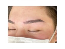 ビューステージ アイブロウサロン 松山/キリッとストレートアーチ眉