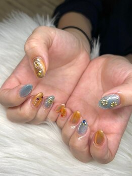 タムタムネイル 本厚木(Tam Tam Nail)/持ち込みデザイン