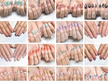 パラジェル登録サロン バランス シンプルネイル&アイラッシュ 新田東店(balance)の写真/あなたの好きなデザインがきっと見つかる♪フィルイン施術で爪に優しく指先からおしゃれを★完全個室◎