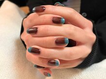 サクノネイル(SAKUNONAIL)/ニュアンスフレンチネイル