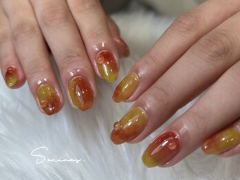 サリナスネイル(SARINASNAIL)/ハートホロ/ワンカラー