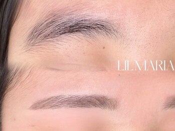リルマリア 合川店(Lil'maria)の写真/《垢抜け美眉☆アイブロウwax 4980円＊》自分史上最高の垢抜け目元がコンセプト♪すっきりシャープな眉に☆