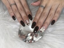 ベーシック ネイルウィザードアカデミー 本厚木店(Basic×NailWizardAcademy)/チェックネイル