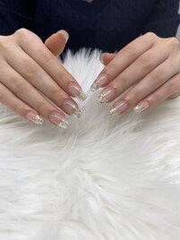 ラメグラデーション