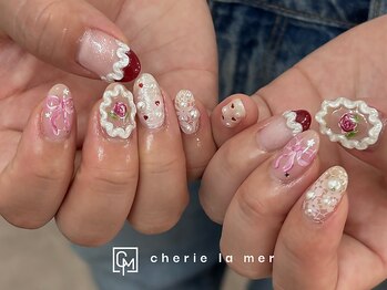 シェリーラメール 新宿店(cherie la mer)/ガーリーネイル