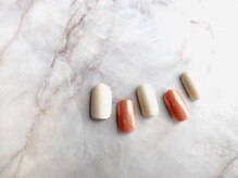 ミーム(meme)/オレンジネイル