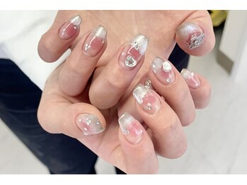 セネル(SeneL)/チークネイル/ワンホンネイル