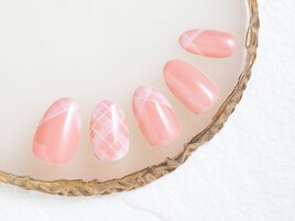 オフィスシンプルデザインネイル