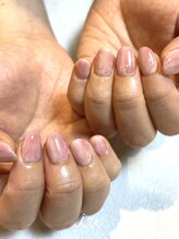 アイユー 千葉(iu.)/桃ネイル