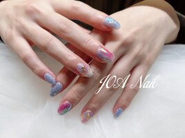 花★ラメ★ミラ★スタッズ