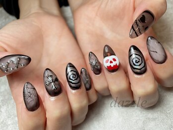 ハロウィンネイル