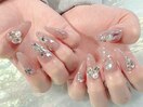 ワンホンネイル/ベージュネイル