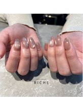 リッシュ(RICHE)/マグネット×フラッシュネイル