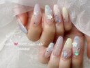 パステル　夏　カラフル