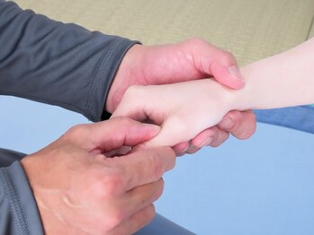 古式腱引き 甘田道場/指先までしっかり施術