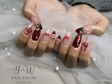 ユーネイル(YW nail)/フルアート＋パーツ