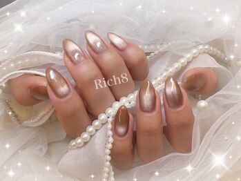 ネイルアンドまつげエクステ リッチエイト 原宿店(Rich8)の写真/[学割U24]【ハンドワンカラー・ラメグラ￥4000~/まつ毛パーマ￥3800~】リーズナブル×ハイクオリティ＊