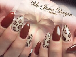 大人☆レオパードネイル