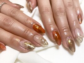 オーロラミラーネイル☆オーダー