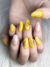 フラワーネイル