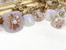 ネイルサロン ふるる 大須店/☆ミディアムフット#320