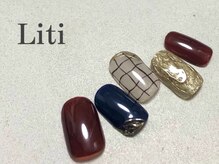 リティ(Liti)/No.45 Art(A) 秋ネイル