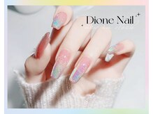 ディオーネ ネイルスタジオ(Dione)/ユニコンマグネイルのグラデ