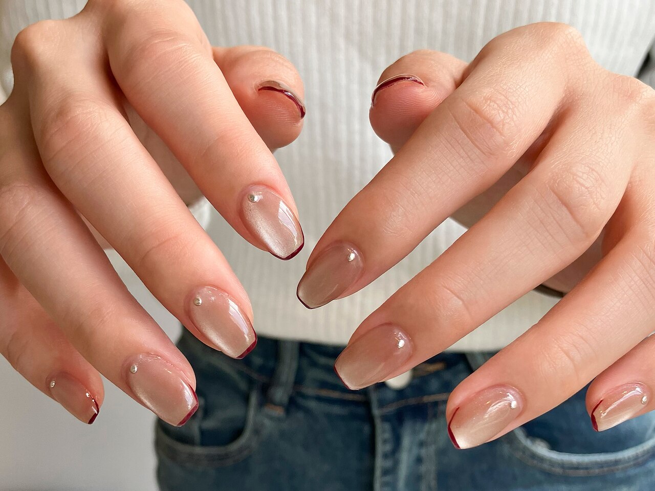 【na】フルオーダーネイルチップ×2 ネイルチップ NA92の通販 by Looooove♡nail売切れもok｜ラクマ