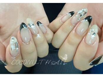 ココナッツネイル/ワンホンネイル