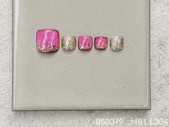 ネイル フリーヴマックスケリー 東京渋谷(FREEVE MAXKELLY)/フット提案型アート