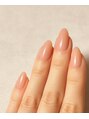 サロンペペ(salon pepe)&nbsp;シンプルなネイルが好きで、自分の爪はワンカラーほ基本です