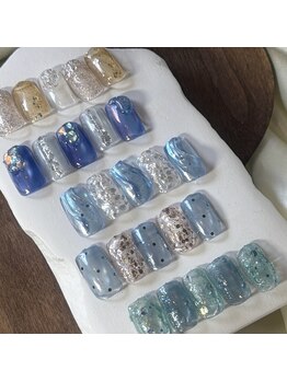 ケーネイルアトリエK 泉中央店(nail atelier)の写真/【自分だけのハイセンスネイルを堪能】オフ/ドライケア無料が嬉しい！泉中央駅徒歩3分の完全定額制サロン☆