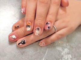 ハロウィンネイル