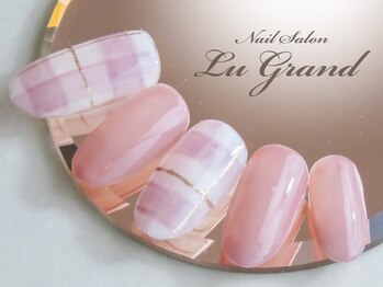 ルグラン(LU GRAND)/チェック柄ネイル