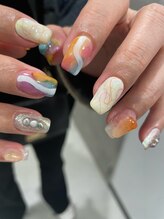 アオ 渋谷(ao.)/カラフルネイル