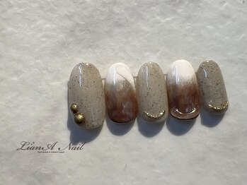 リアーナネイル(LianA Nail)/ブラウンネイル