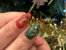 オッドジョブス ネイルアンドアイラッシュ 府中店(odd jobs Nail & Eyelash)/【パラジェル】推し×クリスマス