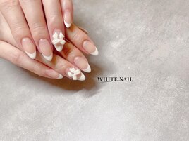 フレンチ/リボンネイル/持ち込み