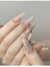【ネイル】やり放題アートコース(3D、ペイント、アート、ストーン)