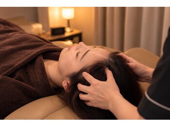 テラ 原宿渋谷(TERRA)の写真/睡眠改善・眼精疲労・頭皮のコリに◎至福のドライヘッドスパで極上リラクゼーション