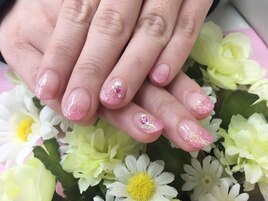 パールピンクラメグラ☆スカルプ