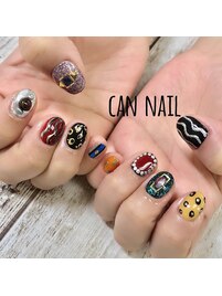 個性派ネイル！