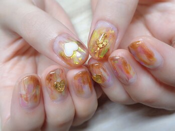 アミュリー ネイル アトリエ(Amury nail atelier)/ヴィンテージ★スタッズネイル