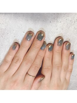アース 豊橋店(HAIR & MAKE EARTH)/ニュアンスネイル