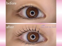 ワンステップアイラッシュ 三島店(one step eyelash)/デザインまつげパーマ　Uカール