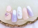 梅雨ネイル¥7980