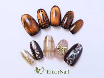 エリクサー 飯田橋(Elixir)の写真/【オフ無料☆おすすめ10種¥6980】お好きなサンプルから選択◎あなただけのMIXカラーでモテ可愛を演出♪