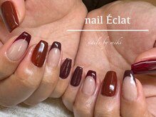 ネイルエクラ(nail Eclat)/今季流行り色デザイン